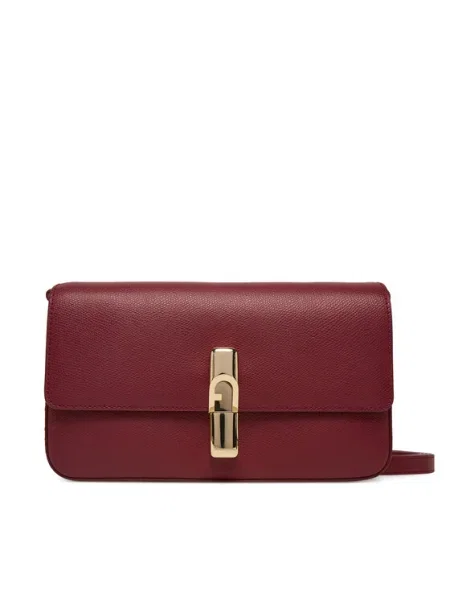 Чанта за през рамо Furla червено