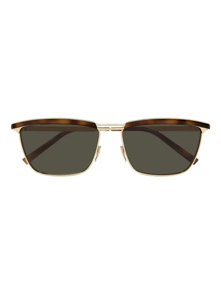 Okulary przeciwsłoneczne Saint Laurent żółte