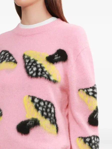 Pulover Msgm cu imagine roz