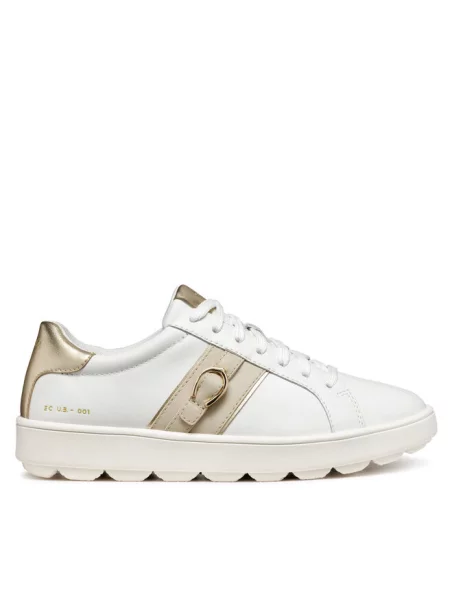 Sneakersy Geox białe