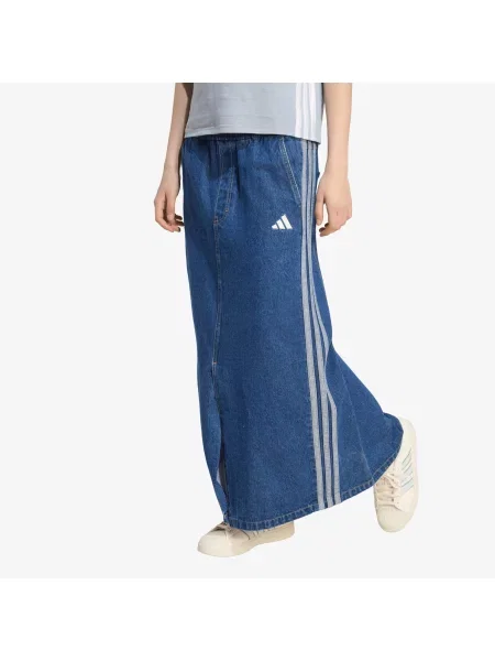 Sukně adidas Stadium Washed Denim Loose Fit Skirt Preloved Ink M