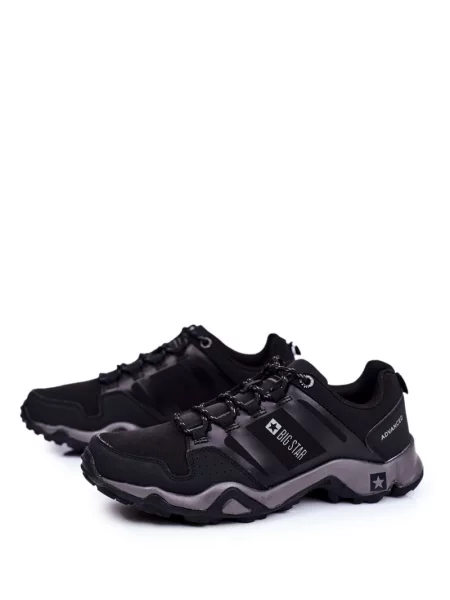 Buty trekkingowe Big Star Shoes trekkingowe czarne