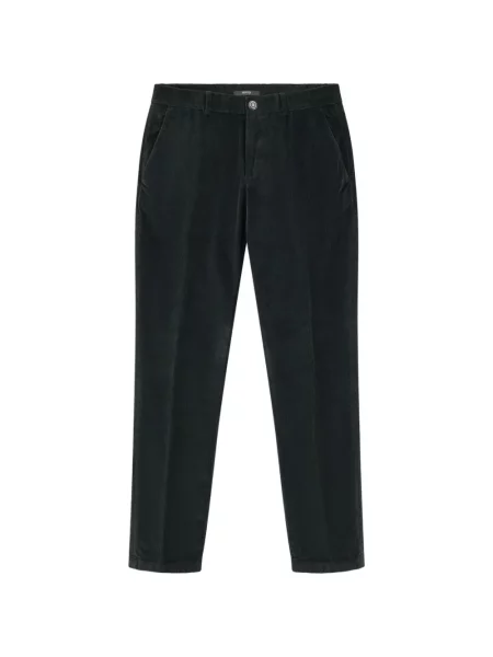 Pantaloni Boggi Milano de catifea negru