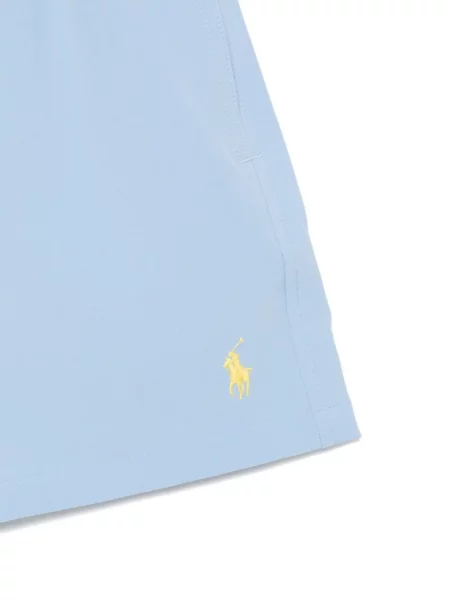 Ριγέ παντελόνι κολύμβησης Polo Ralph Lauren με αυτόγραφο πράσινο