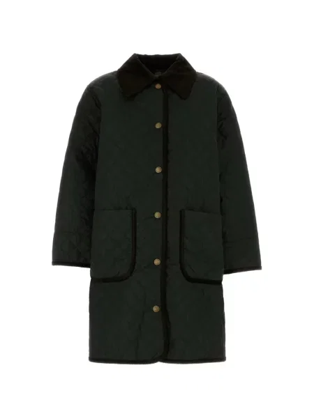 Matlasat palton Barbour verde