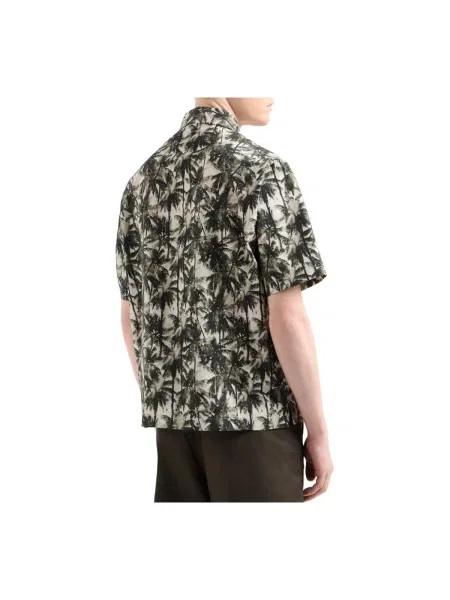 Cămașă Armani Exchange verde