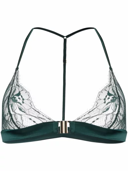 Sutien Fleur Of England din dantelă verde