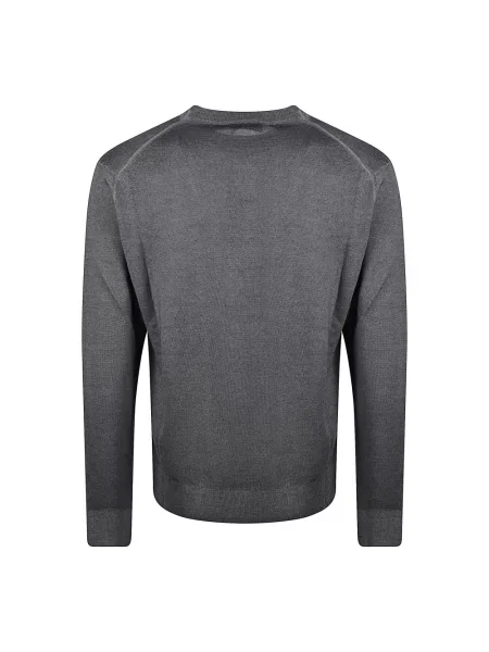 Sweter Altea wełniany szary