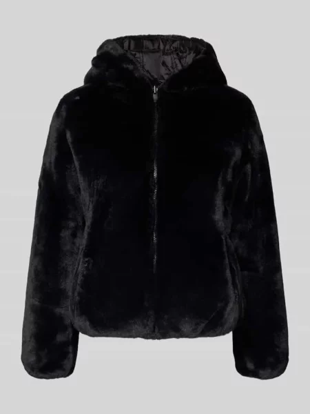 Bluza rozpinana z kapturem model ‘LAILA’ Save The Duck czarna