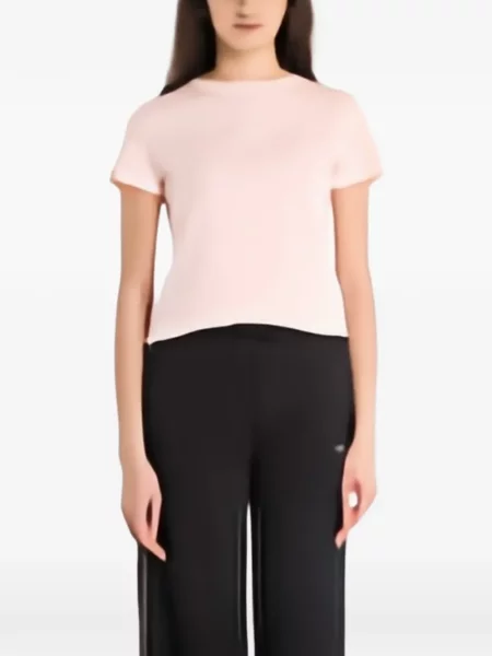 Stras tricou Guess roz