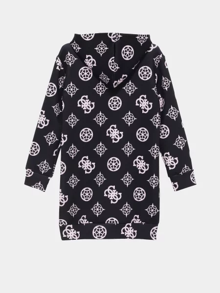 Детское платье мини Guess розовое
