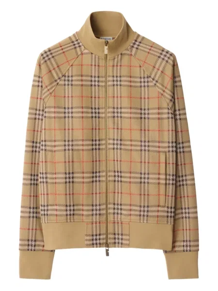 Geacă Burberry în carouri alergare