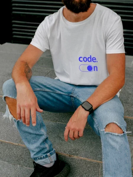 Футболка Ctrl+ белая