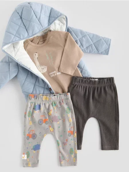 Reserved legginsy 2 pack ciemnoszary