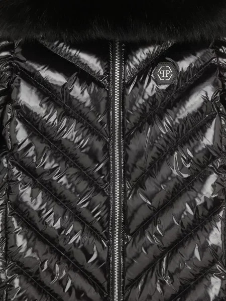 Dětské kabát Philipp Plein černý