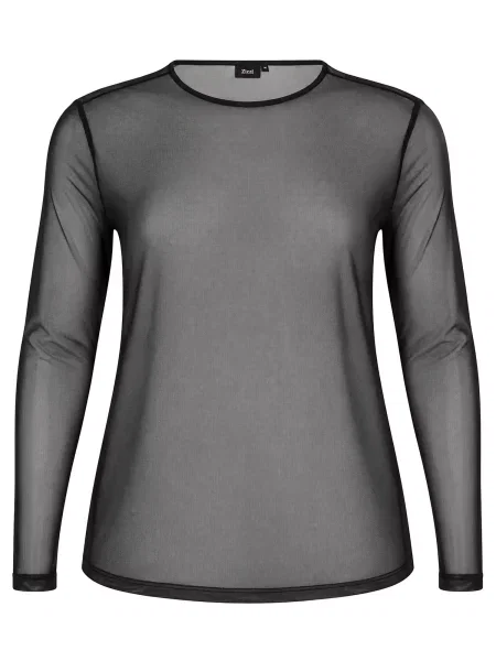 Zizzi Tricou EBrit' negru
