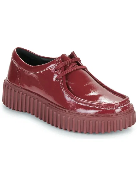 Pantofi Clarks roșu