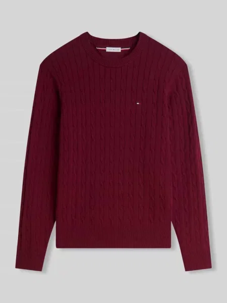 Sweter o kroju regular fit z czystej bawełny Tommy Hilfiger