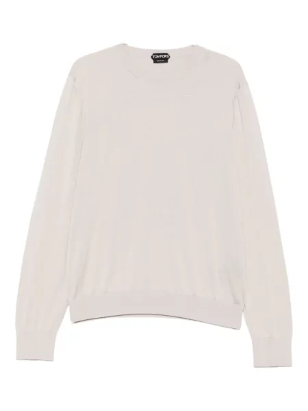 Pulover Tom Ford cu decolteu rotund lung