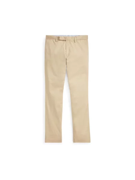 Сhinosy Polo Ralph Lauren ze stretchu beżowe