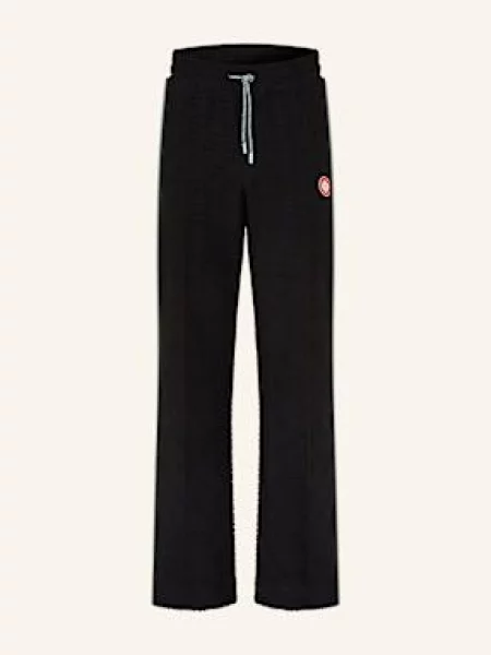 Casablanca Spodnie Dresowe Z Materiału Frotte schwarz czarne