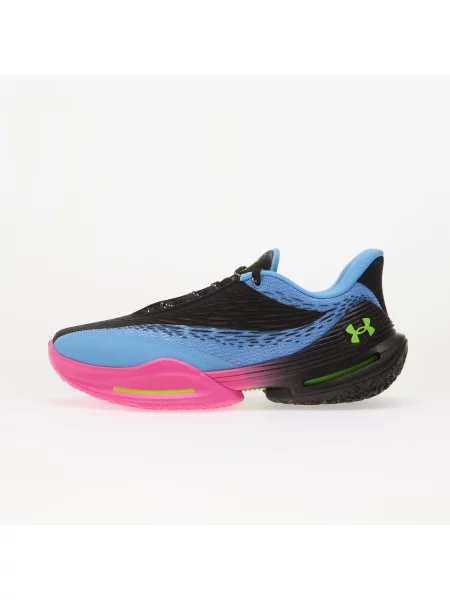 Сникърси Under Armour D. FOX 3 Black/ Horizon Blue/ Hyper Green EUR черно