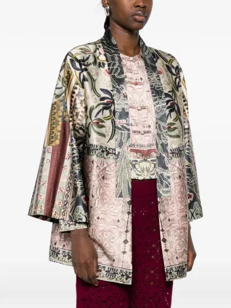 Geacă Hui Milano cu model floral