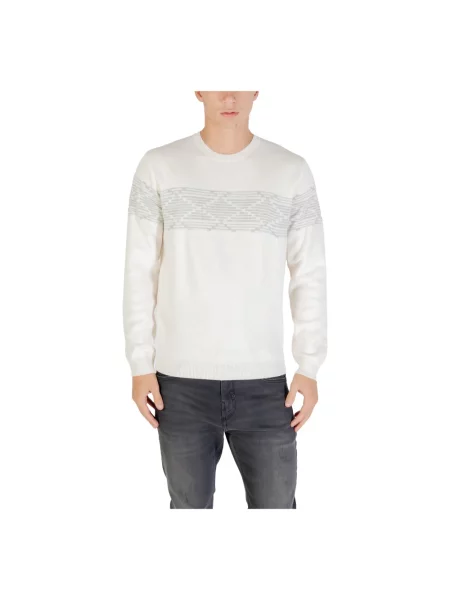 Sweter Antony Morato z nadrukiem beżowy