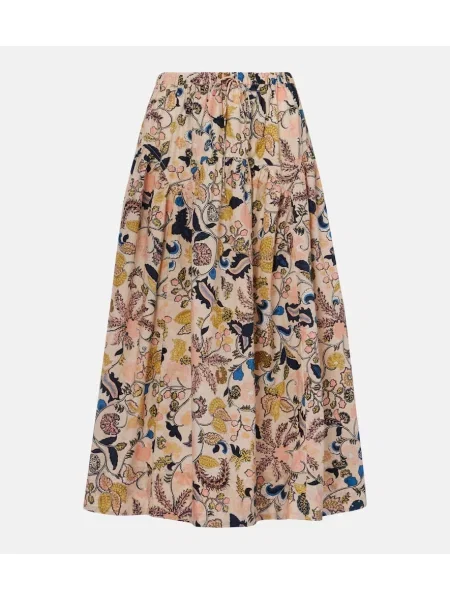 Maxi krilo Ulla Johnson s cvetličnim vzorcem