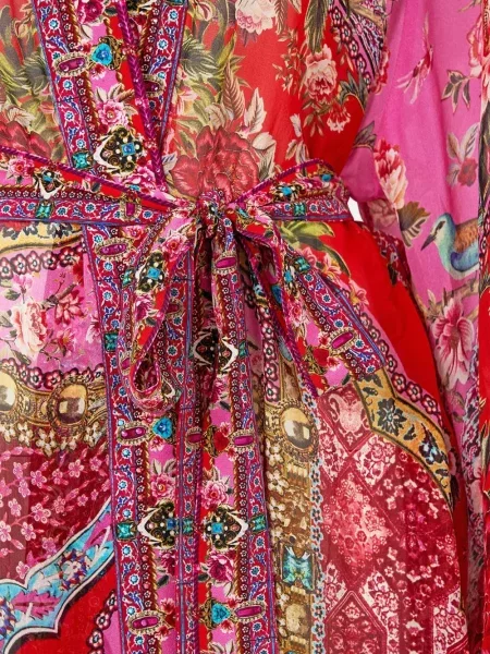 Geacă Camilla cu picior lat roșu