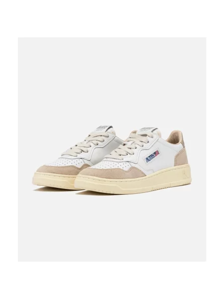 Sneakersy Autry skórzane białe
