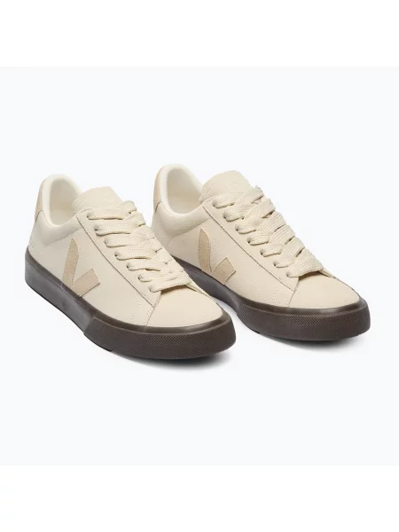 Дамски обувки VEJA Campo Bold Suede pearl/almond/eagle бежово