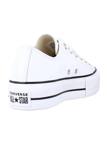 Kožené plátenky Converse biela
