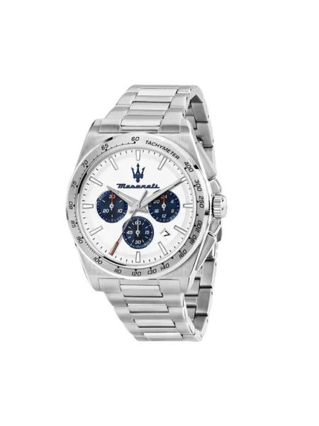 Maserati Hodinky Velocitá Chrono strieborná
