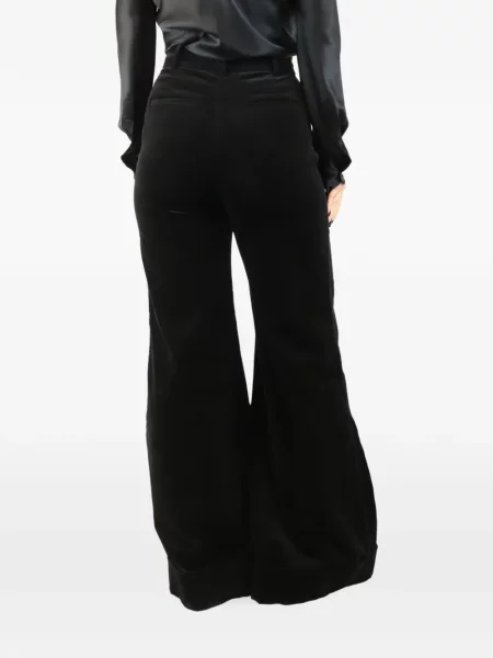 Hlače G. od samta crna