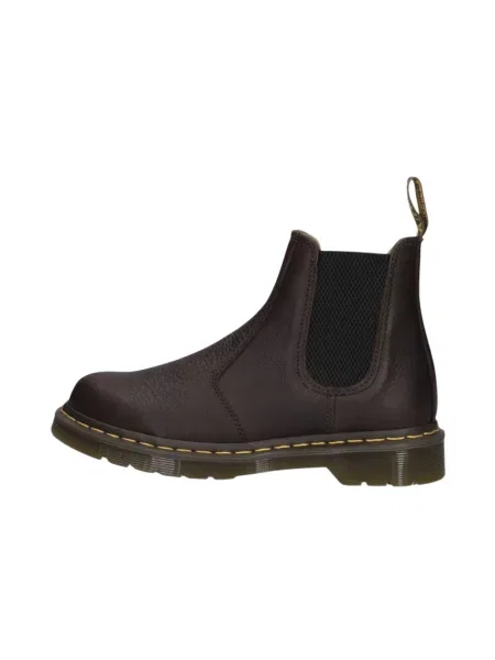 Sztyblety Dr. Martens skórzane brązowe