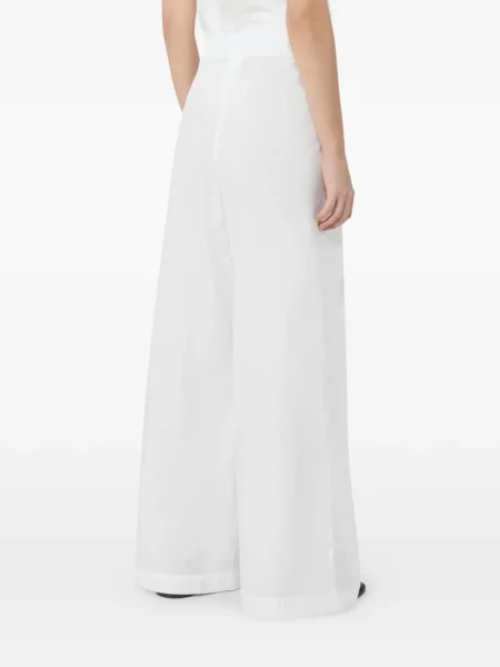 Pantaloni Weekend Max Mara alb