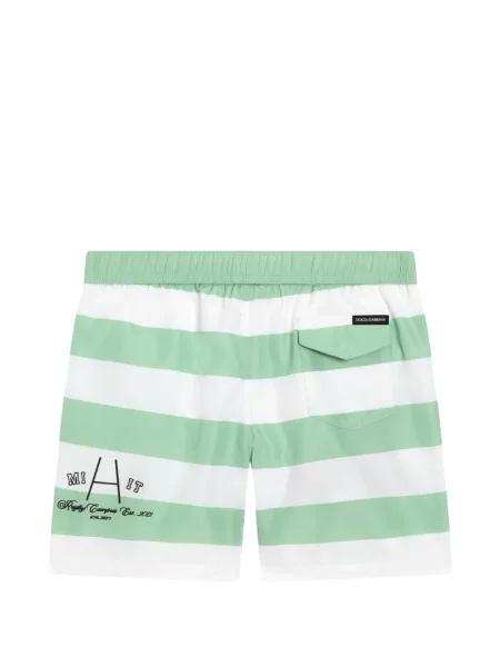 Kąpielówki dziecięce Dolce And Gabbana zielone