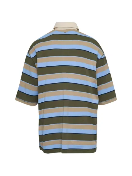 Tricou polo Ami Paris albastru