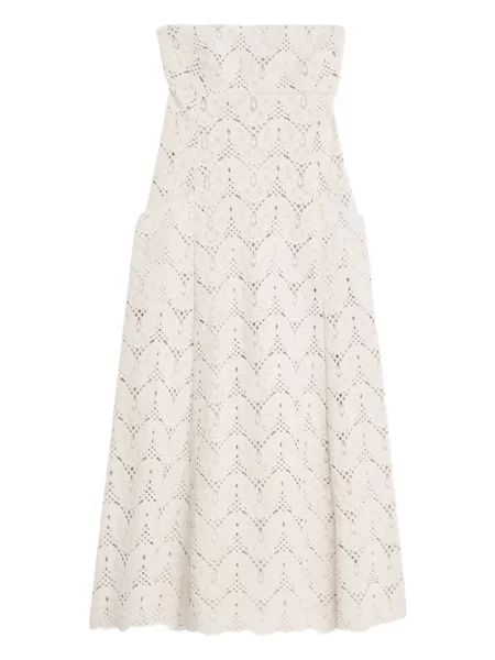 Dzianinowa sukienka midi Jbq do kolan garniturowa