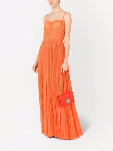 Kostiumas dirželis suknele Dolce & Gabbana oranžinė