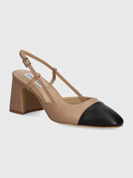 Обувки с дебел Steve Madden Zeina с дебел бежово