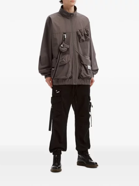 Pantaloni cargo Musium Div. cu cordon negru