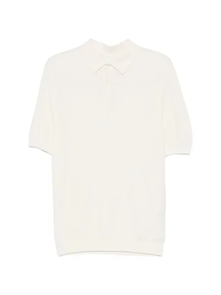 Krótki polo Bompard białe