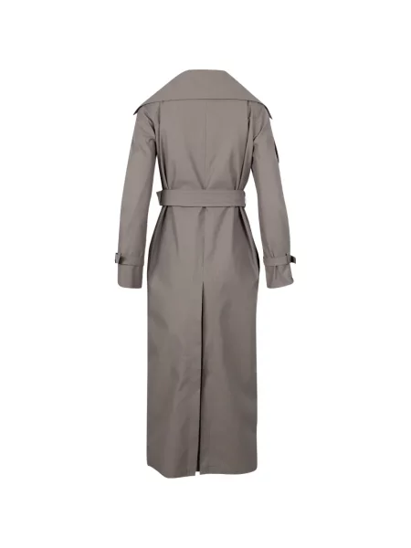 Двуреден препасан тренчкот Max Mara сиво