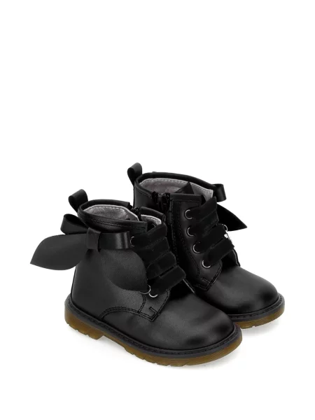 Buty do kostki dziecięce Monnalisa czarne
