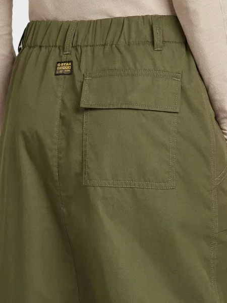Спідниця міді G-star Raw зелена