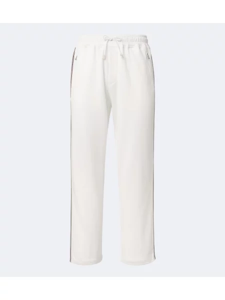 Pantaloni Eleventy alb