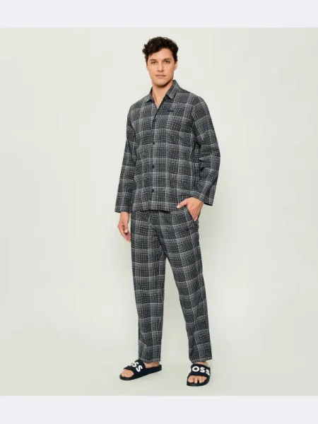 Pijamale Boss Black negru