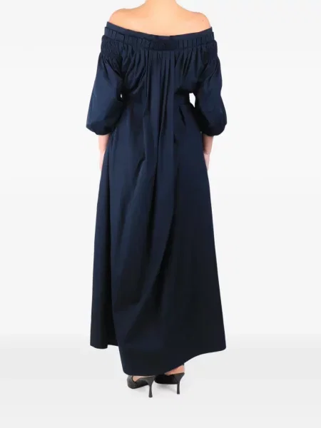 Rochie maxi Gabriela Hearst albastru